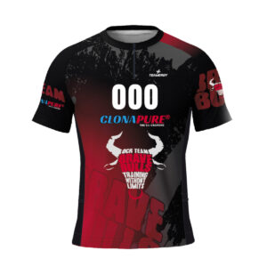 Camiseta Maillot Manga Corta con Cremallera