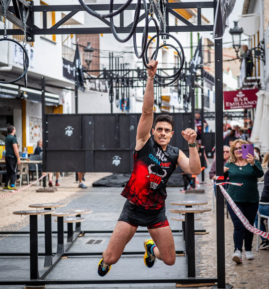 Pack de obstáculos básicos: muros, cuerda y anillas